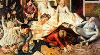 Stanley Spencer : Villagers and Saints